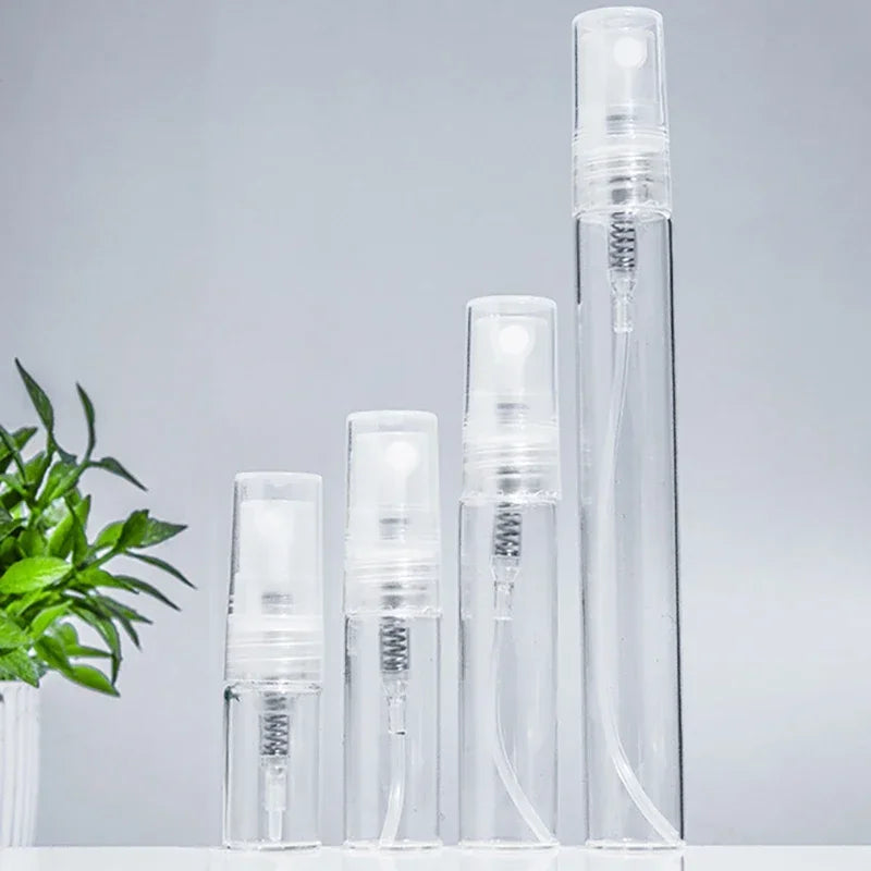 Portable Refillable Glass Perfume Spray Bottles Set - Smarsty