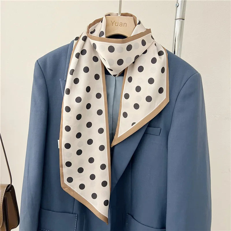 Luxury Silk Hair Scarf for Women Fashion Headband - Smarsty