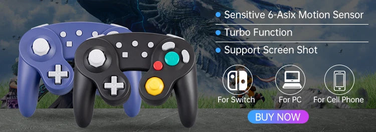 Wired Nunchuck Controller for Nintendo Wii Gaming - Smarsty