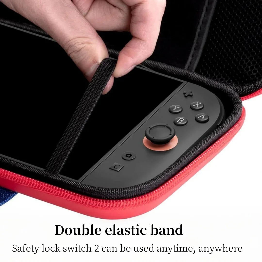 Waterproof Slim Travel Case for Switch 2 Accessories - Smarsty