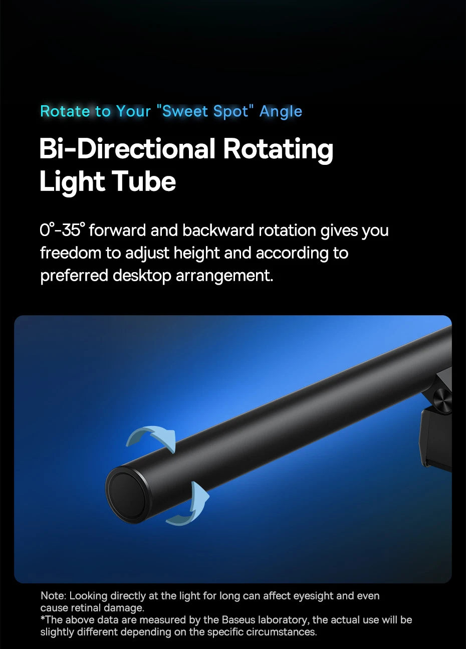 Baseus LED Screen Light Desk Lamp for Reading - Smarsty