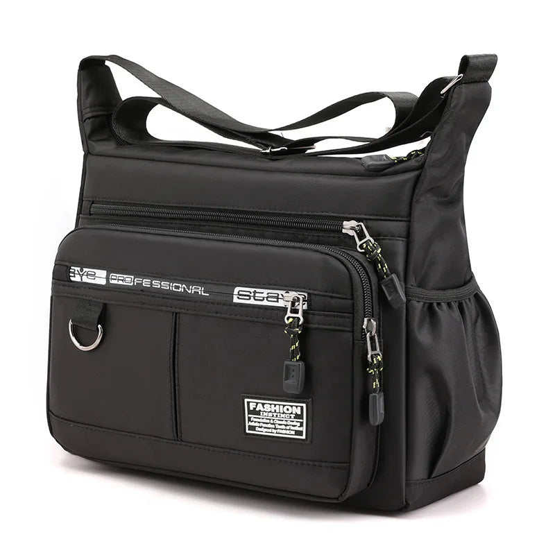 Oxford Shoulder Bag Large Capacity Crossbody Messenger Bag - Smarsty
