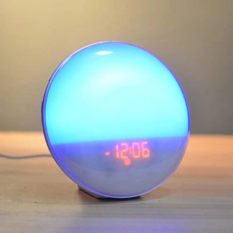 Wake Up Light Alarm Clock with Sunrise Simulation - Smarsty