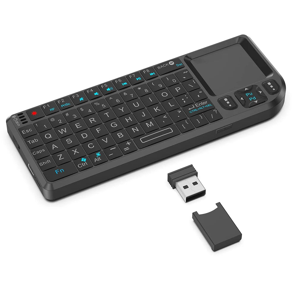 A8 Mini Wireless Keyboard With Backlit Touchpad Air Mouse