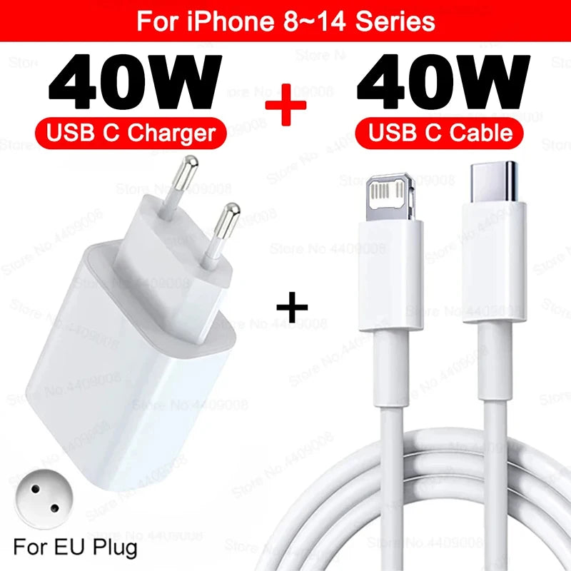 40W USB C Fast Charger iPhone Pro Max Elite Edition - Smarsty