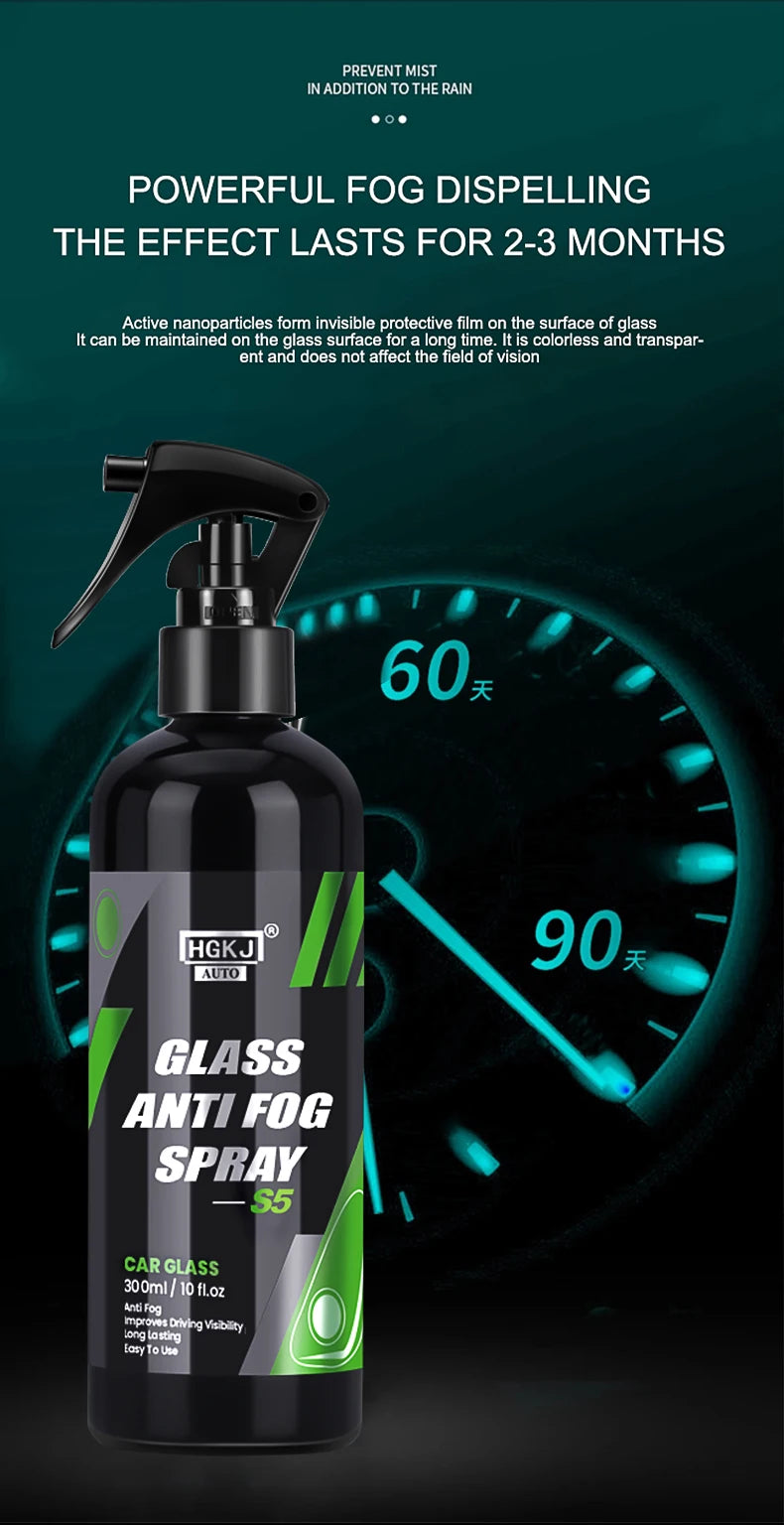 Car Window Anti Fog Spray Liquid Paint Care Polishe Rainproof Anti-Fog Agent Water Car Care Windshield Glass Auto Accessory - Smarsty