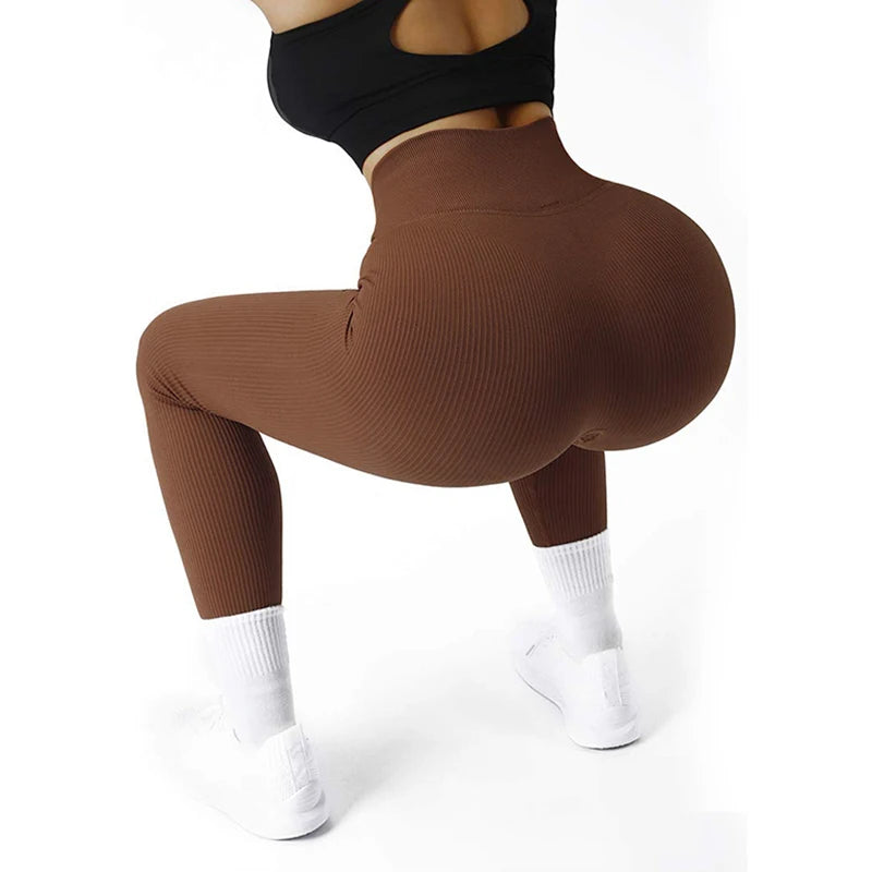 Sexy Gym Leggings Women Fitness Seamless Compression Leggings Women Running Outdoors Activewear Pants - Smarsty
