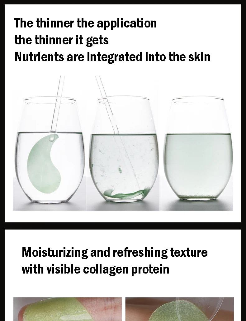 Seaweed Gold Collagen Eye Masks for Dark Circles and Puffiness - Smarsty