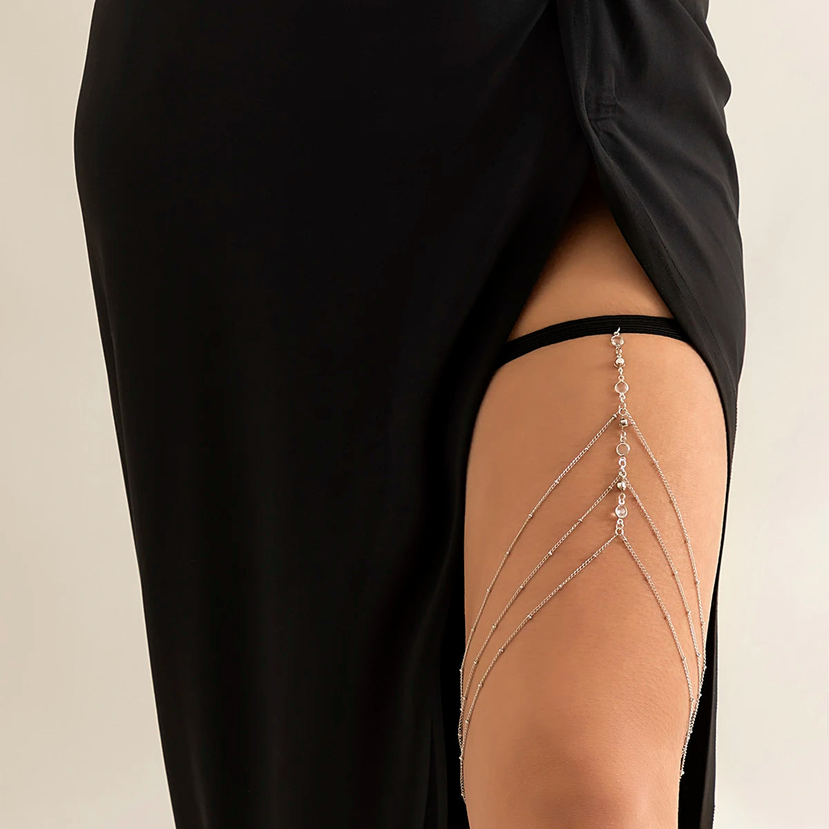 Boho Crystal Leg Chain for Women Beach Style - Smarsty