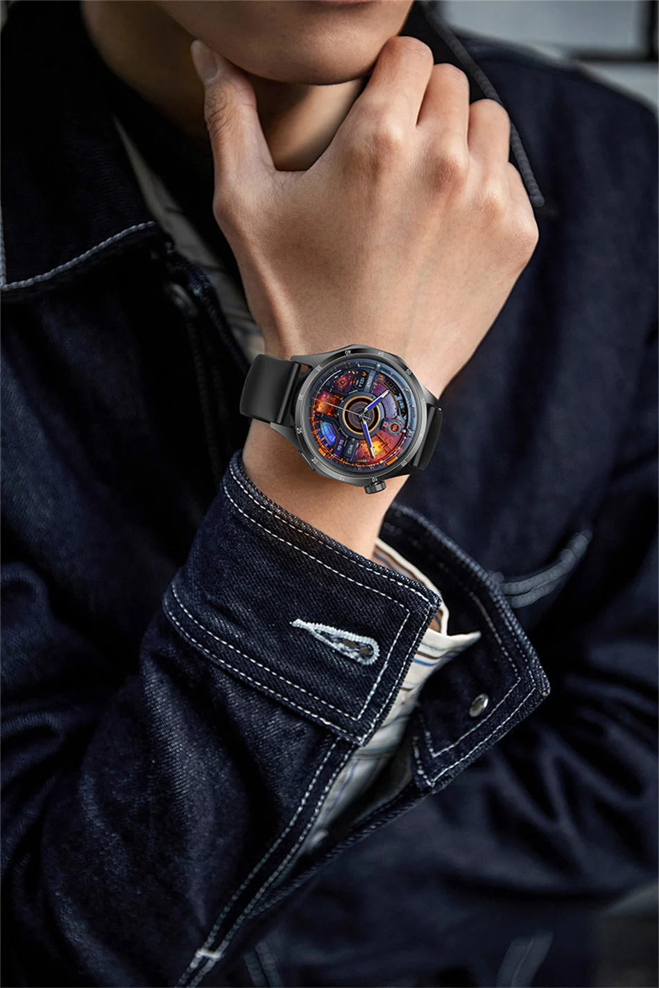 GT5 Pro GPS Smartwatch with AMOLED Screen and Heart Rate Monitoring - Smarsty