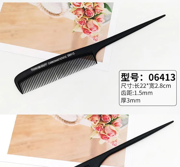 Professional Stainless Steel Hair Tail Comb for Salon Styling - Smarsty