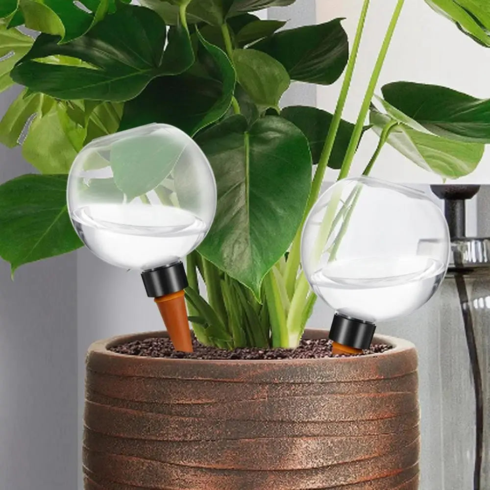 500ML Plant Watering Globes Watering Bulbs Clear Flower Automatic Watering Device Auto Waterer Self-Watering Stakes Irrigation