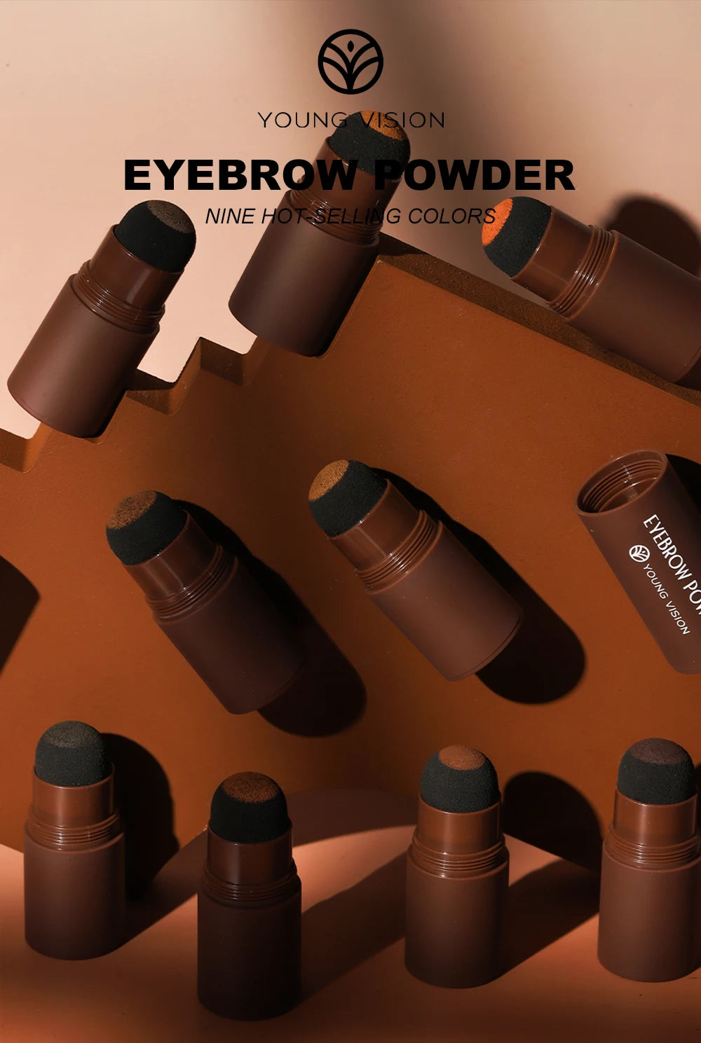 Eyebrow Stamp Stencil Kit for Long-Lasting Waterproof Makeup - Smarsty