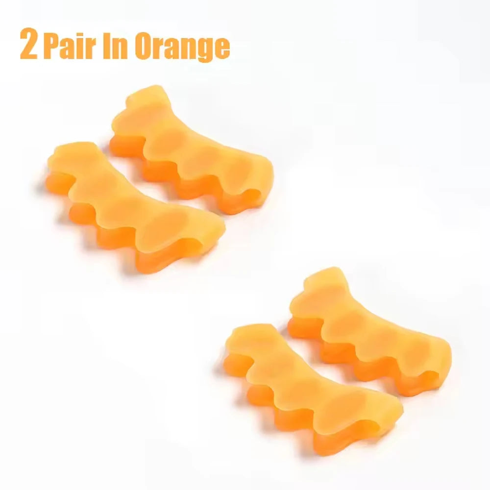 Silicone Toe Separators for Bunion Correction and Foot Comfort - Smarsty