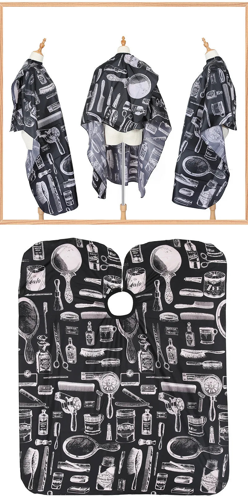 Waterproof Haircut Cape for Salon Styling and Color - Smarsty