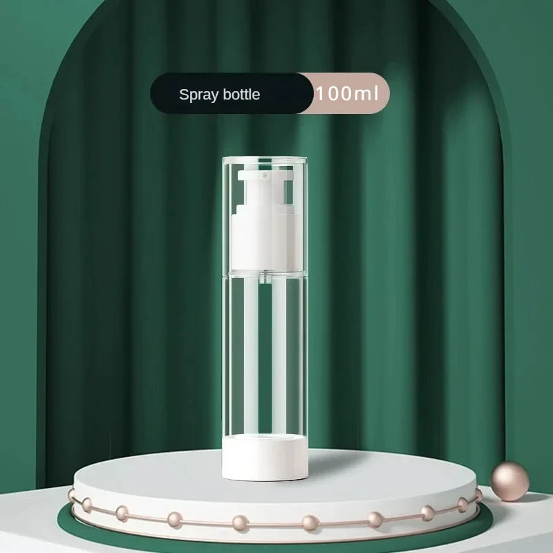 Clear Airless Cosmetic Cream Pump Bottle Travel Size Dispenser - Smarsty