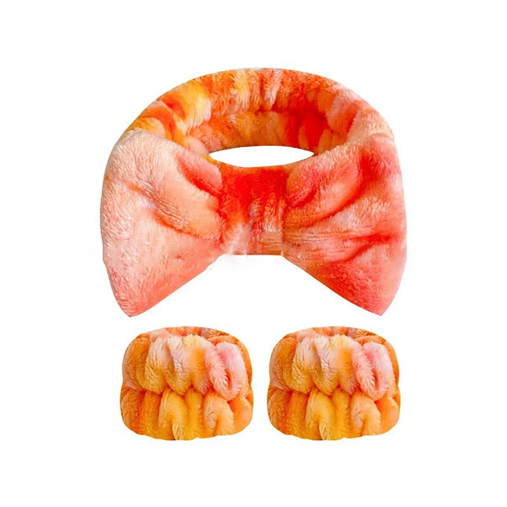 Coral Fleece Wash Face Headband Absorbent Waterproof - Smarsty