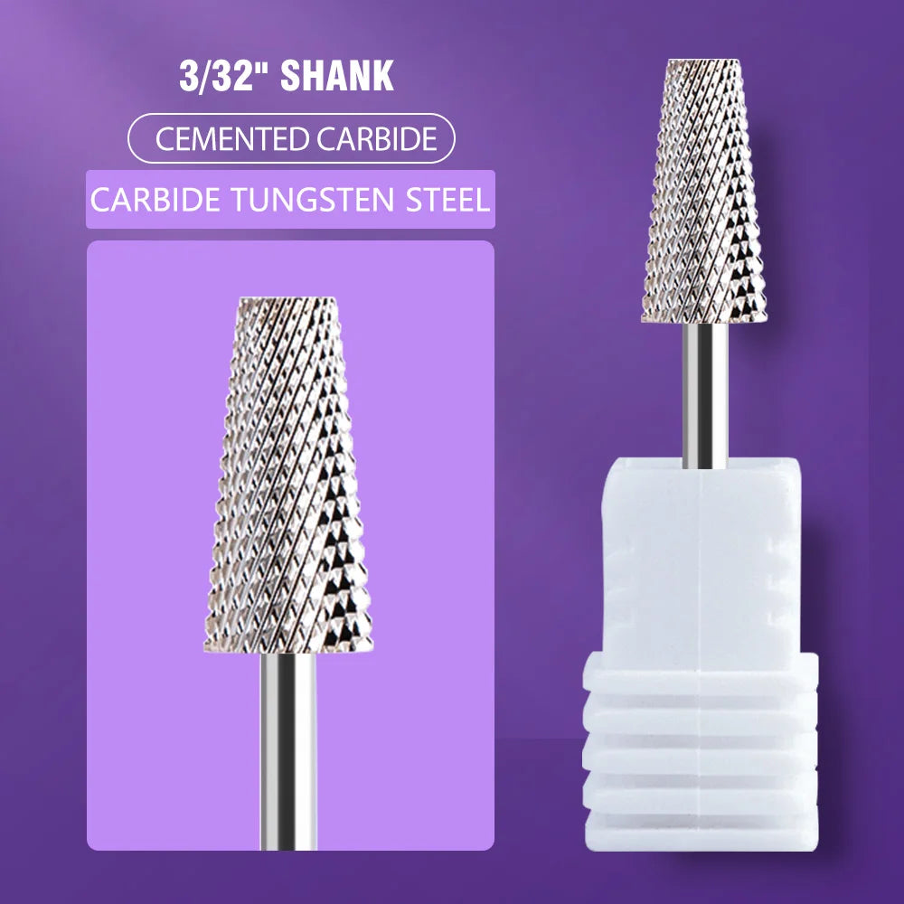Electric Nail Drill Bit Stainless Steel for Manicure - Smarsty