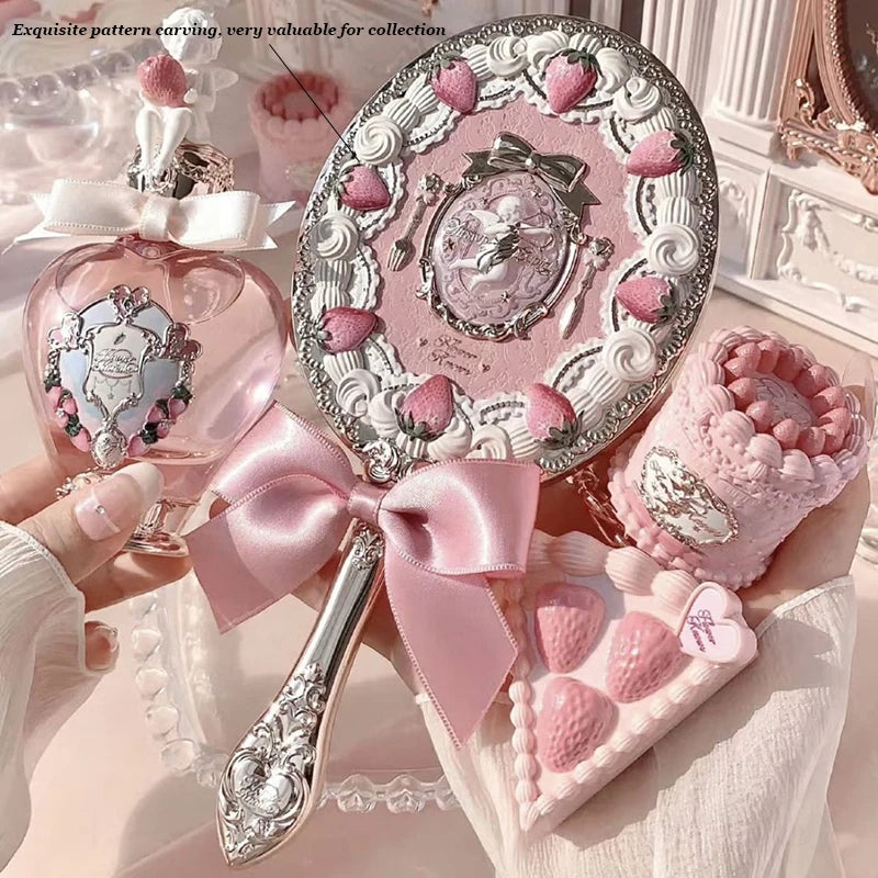 Flower Knows Handheld Mirror Moonlight Mermaid Design - Smarsty