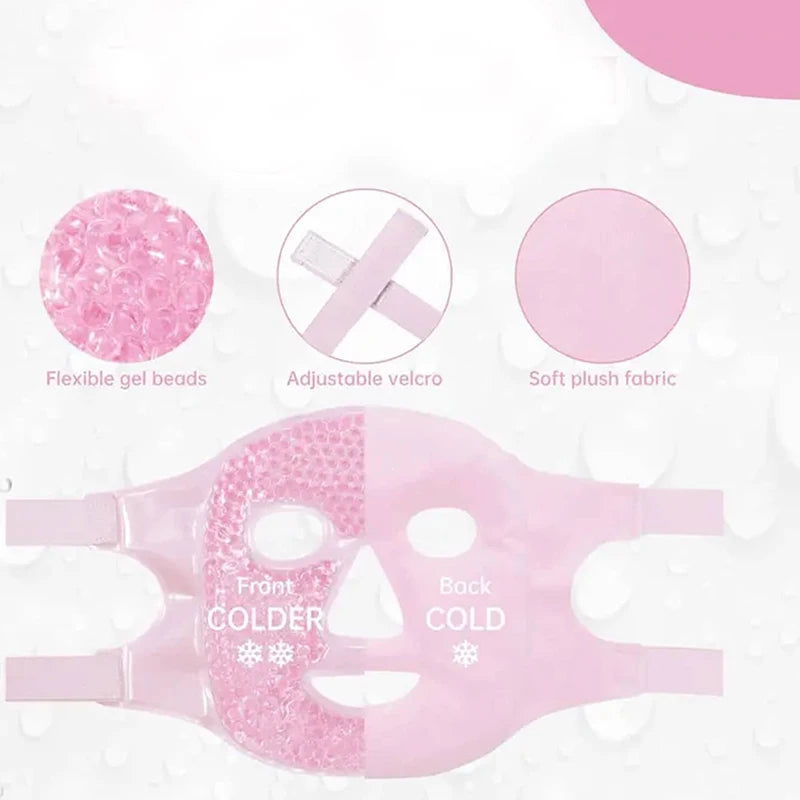Full Face Massage Ice Compress for Repeated Use - Smarsty