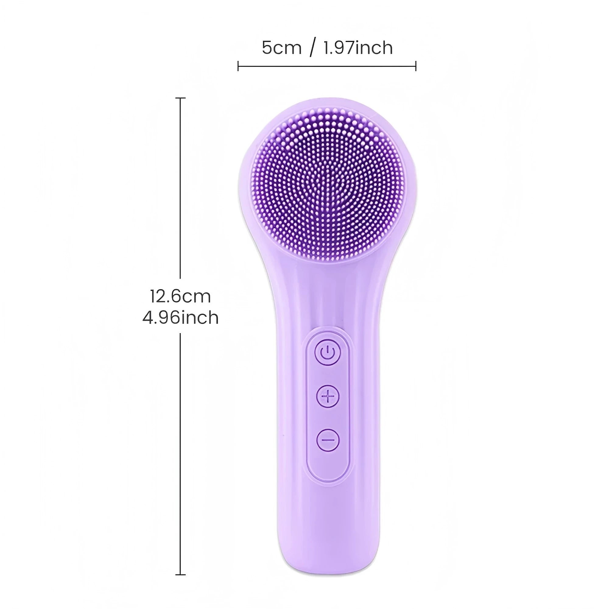 Electric Silicone Face Scrubber with Heating Vibration - Smarsty