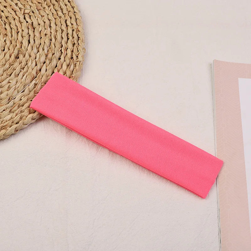 Stretchy Sports Yoga Headband Comfortable Breathable Cotton - Smarsty