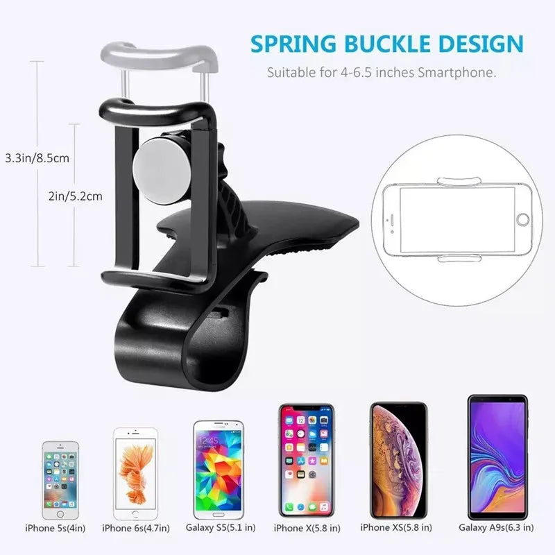 Universal Gravity Car Phone Holder Dashboard Mount Pro - Smarsty