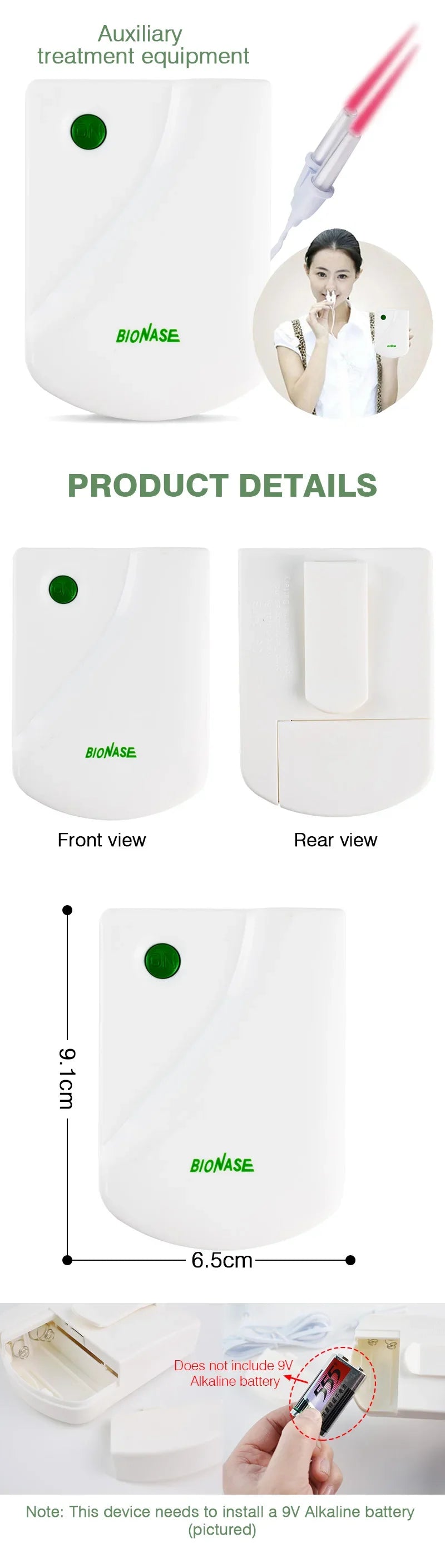 BioNase Laser Therapy Device for Sinusitis Relief - Smarsty