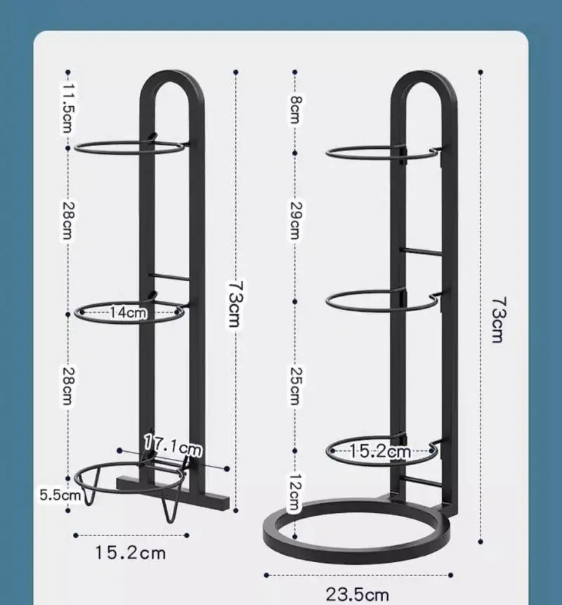 2/3/4/5Layers Basketball Storage Rack Indoor Children Balls Placed Rack Football Volleyball Basketball Holder Balls Metal Stand by Smarsty