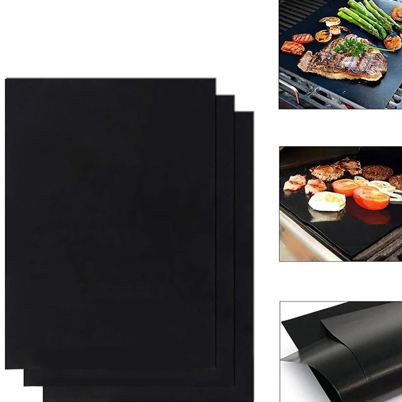 Non-Stick BBQ Grill Mat for Easy Outdoor Cooking - Smarsty