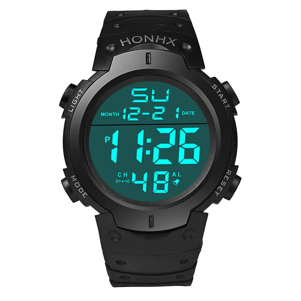 Men's Digital LED Sports Watch with Multi-Functional Features - Smarsty
