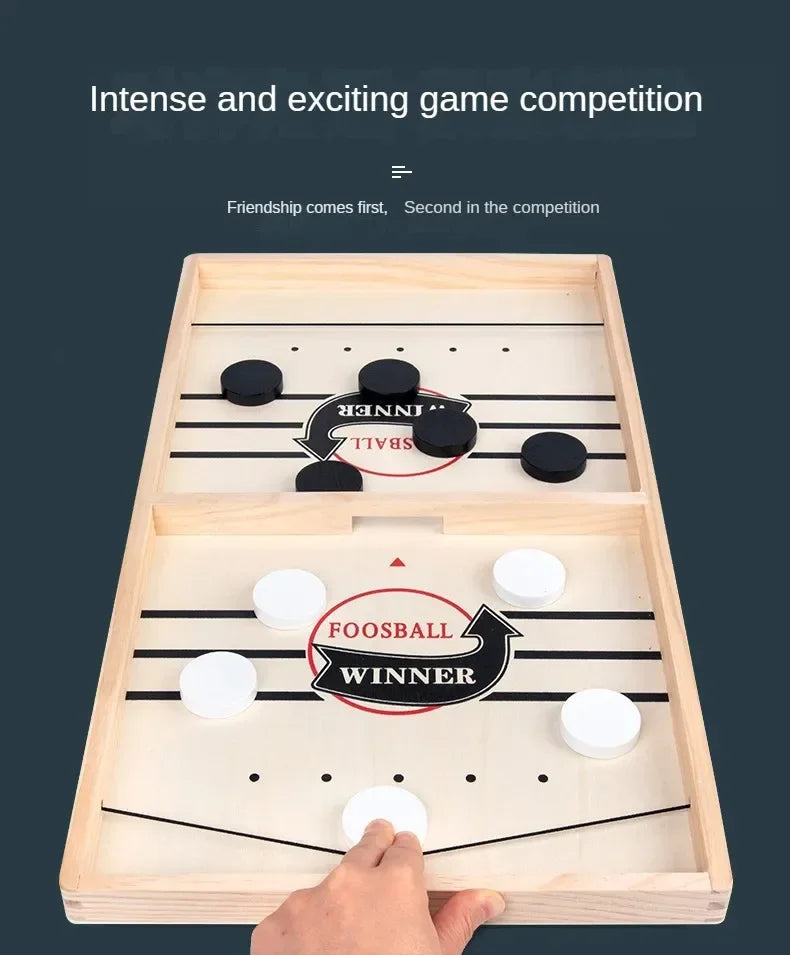 Foosball Winner Games Table Hockey Game Catapult Chess Parent-child Interactive Toy Fast Sling Puck Board Game Toys For Children by Smarsty