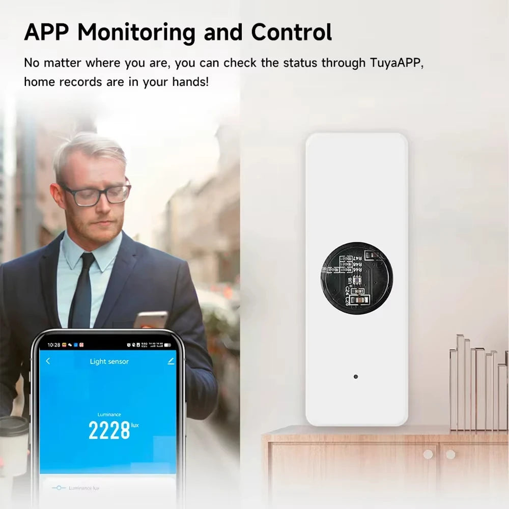 Tuya ZigBee Light Sensor for Smart Home Automation - Smarsty