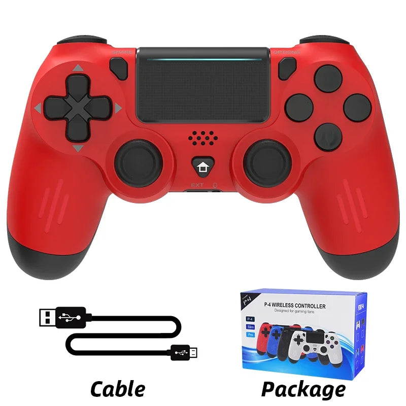 Wireless Bluetooth Game Controller for PS4 with Dual Vibration - Smarsty
