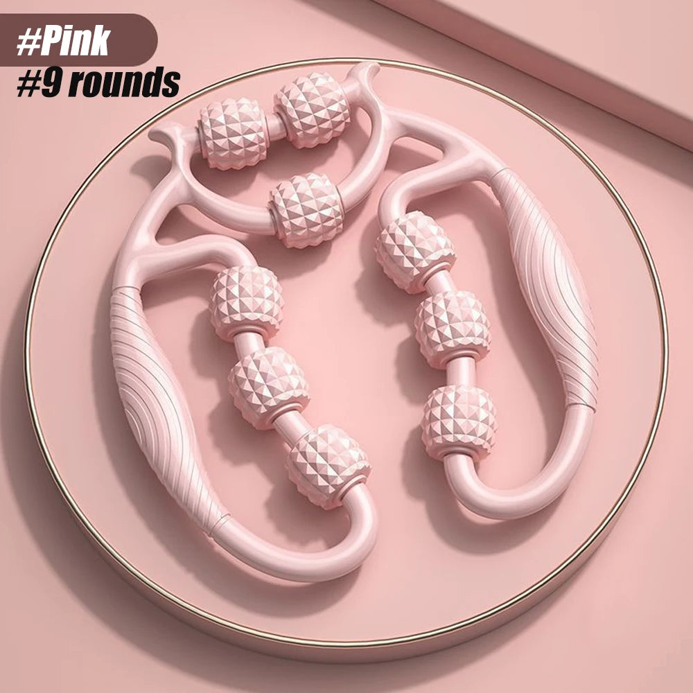 Portable Round Massager Roller for Targeted Cellulite Relief - Smarsty