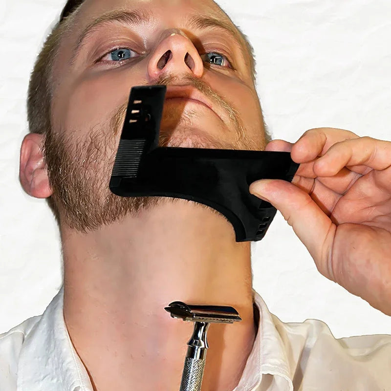 Beard Shaping Template Comb for Symmetrical Styling - Smarsty