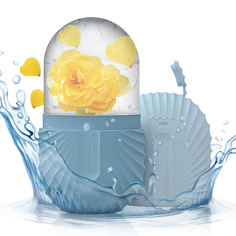 Silicone Ice Face Roller for Pore Reduction and Eye Puffiness - Smarsty