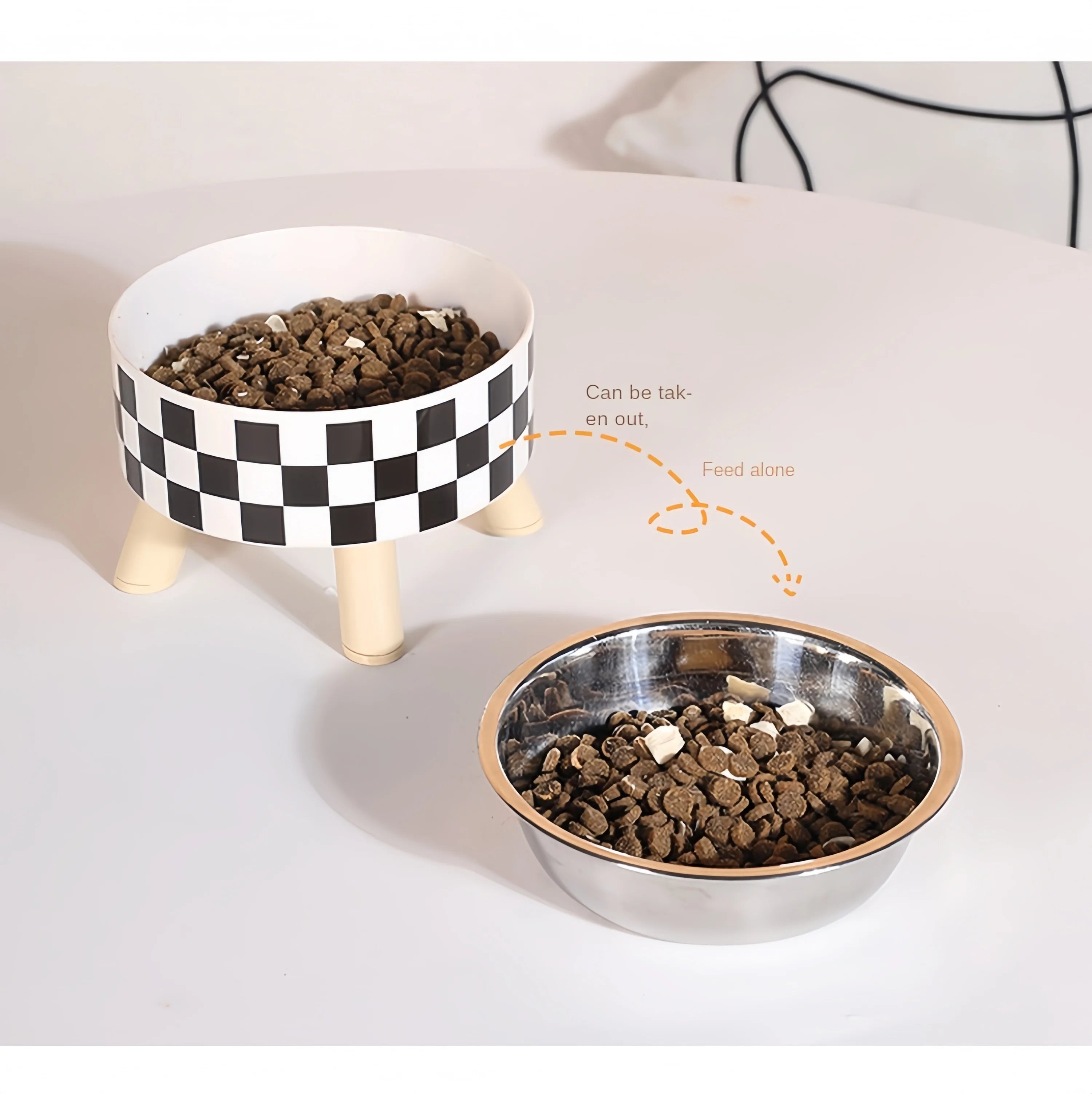 Elevated Cat Feeder Bowl for Comfortable Feeding - Smarsty