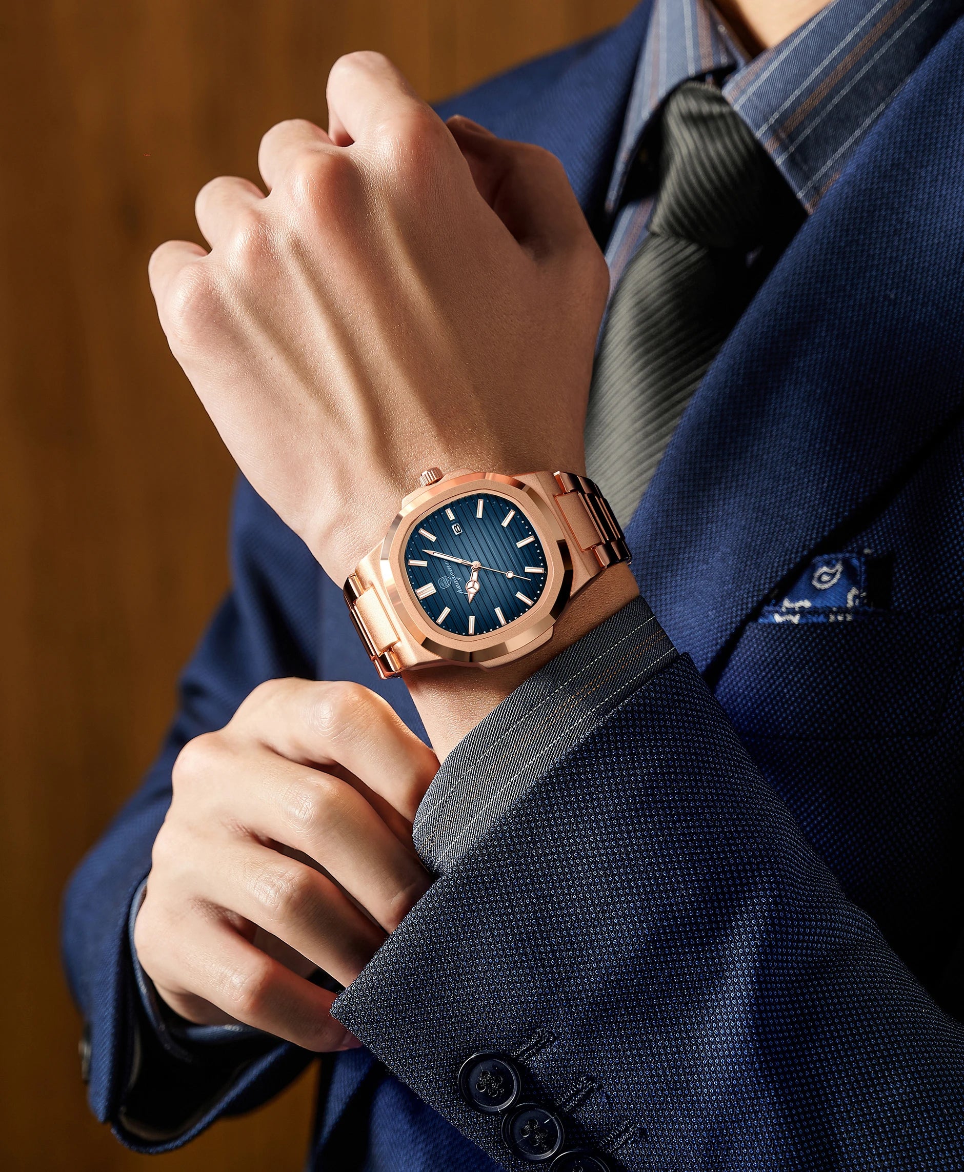 Luxury Waterproof Diver Watch for Men 30ATM - Smarsty