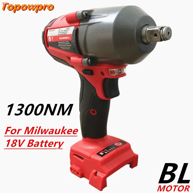 Milwaukee 18V Brushless Electric Impact Wrench 1300NM Torque - Smarsty