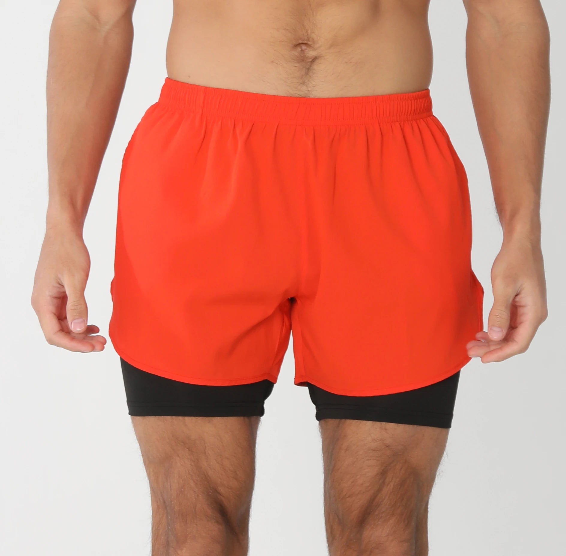 Gym Shorts Men Running Shorts with Liner Pockets Towel Loop Quick Dry Lightweight Workout Men's Breathable Athletic Sport Shorts - Smarsty