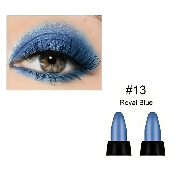 16 Colors Waterproof Pearlescent Eyeliner for Long-Lasting Makeup - Smarsty