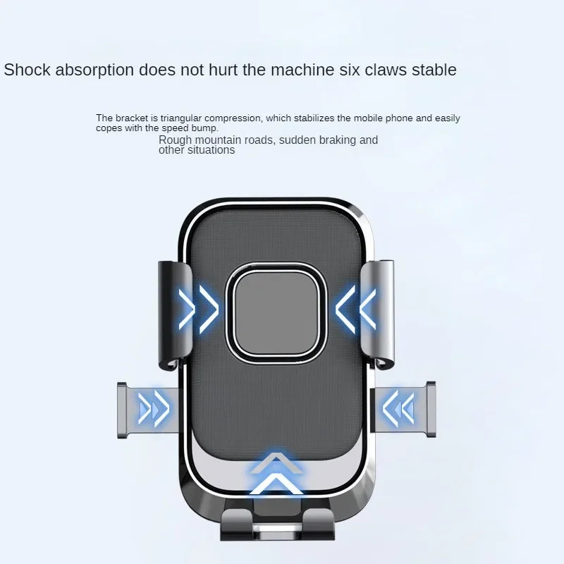 Universal Bike Phone Holder With Free Rotation Shockproof - Smarsty