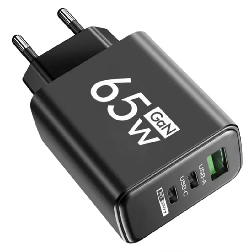 65W GaN USB C HighSpeed Charger Pro Travel Edition Plus - Smarsty