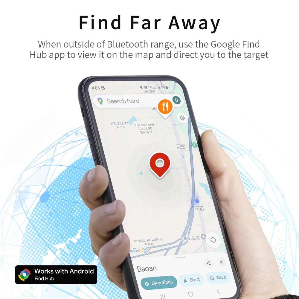 RSH Google Certified GPS Tracker for Android Devices - Smarsty