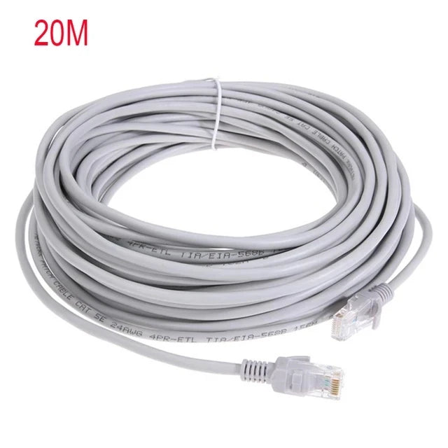 High-Speed Cat5e Ethernet Cable for Reliable Router Connection - Smarsty