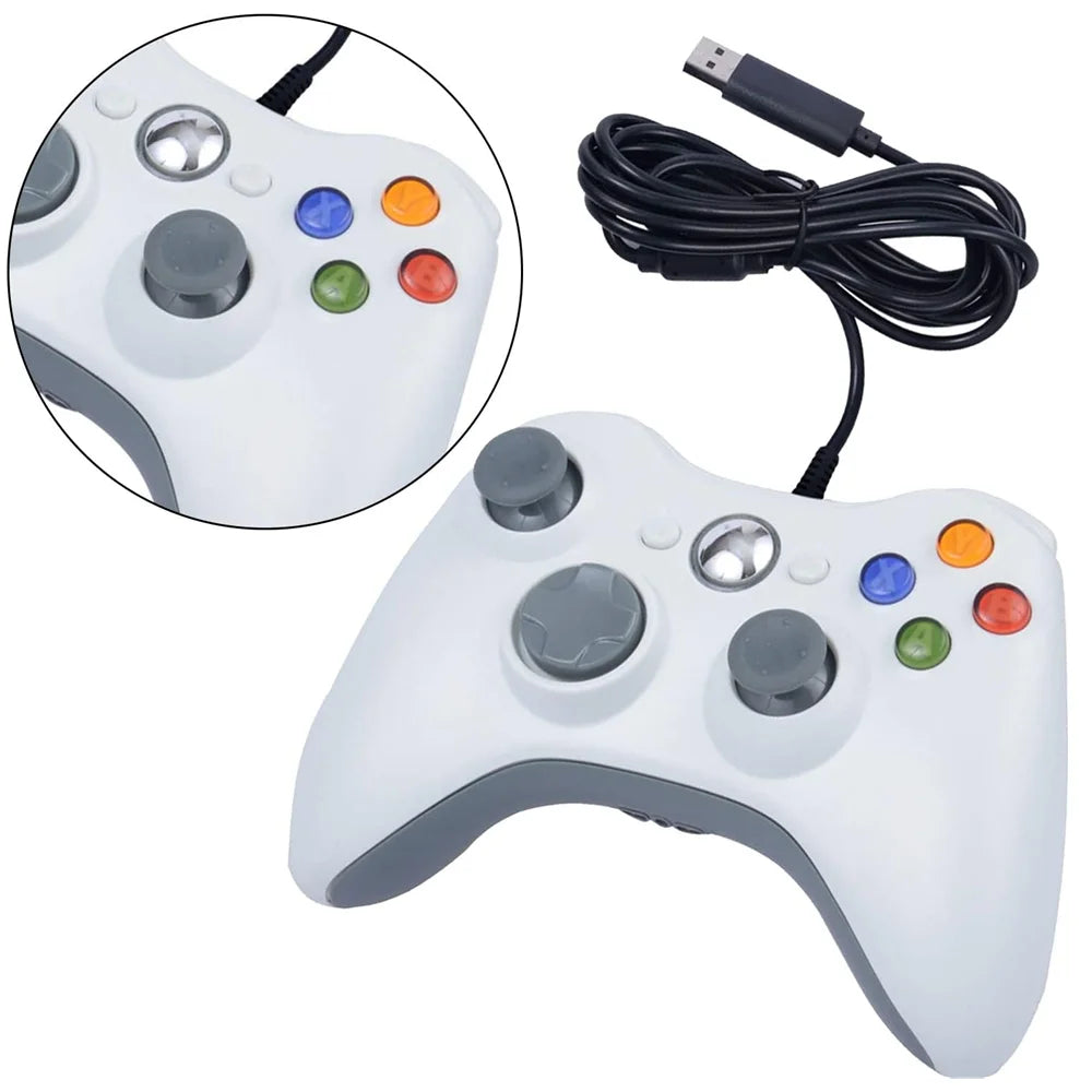 USB Wired Game Controller for Xbox 360 with Enhanced Precision - Smarsty