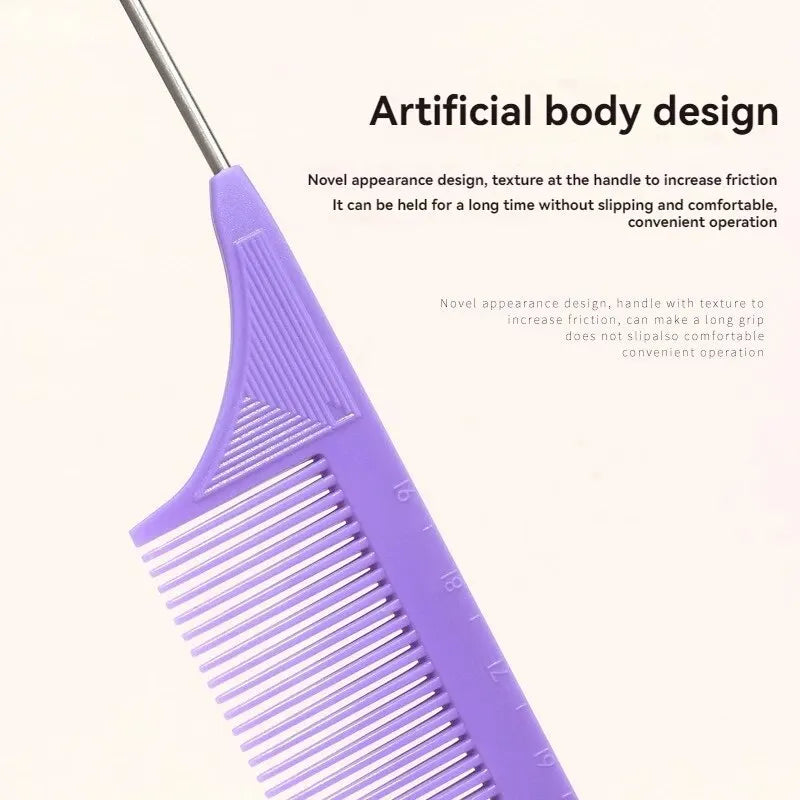 Three-Piece Hair Comb Set for Styling and Precision - Smarsty