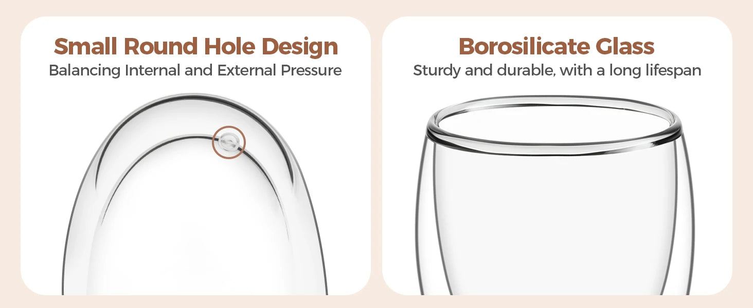 Heart Love Shaped Glass Mug for Couples - Smarsty