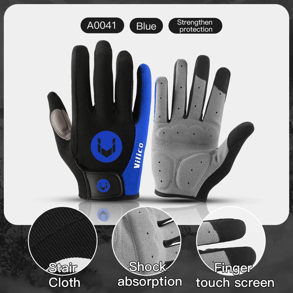 Breathable Cycling Gloves Anti Shock MTB Gloves - Smarsty